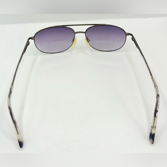 Design Optics DP14284 Gray Oval Sunglasses Frames Only - Picture 6 of 8